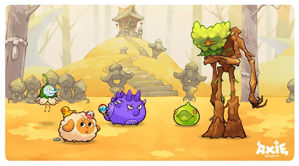 axie infinity nft game