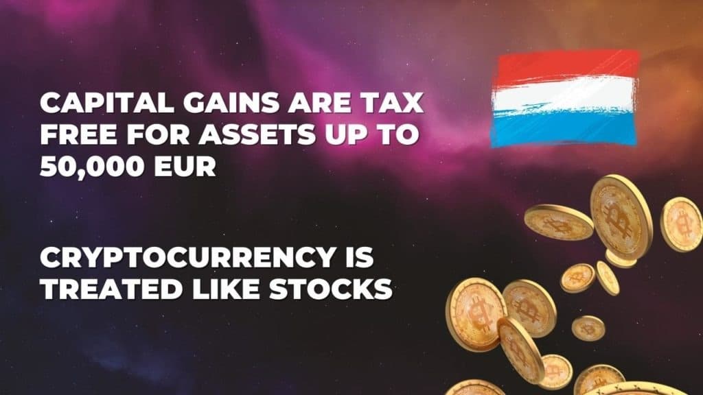 crypto taxes in Luxembourg