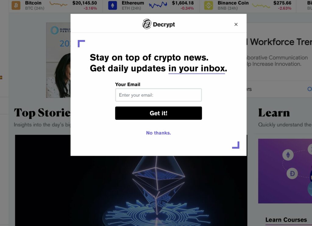 decrypt newsletter