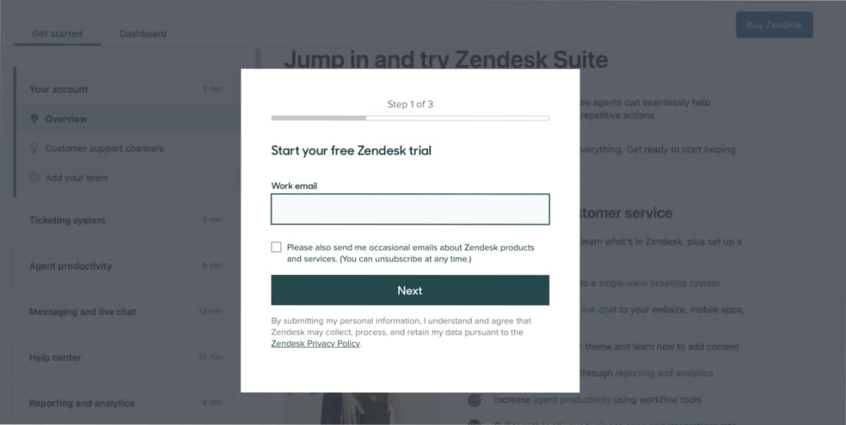 zendesk trial