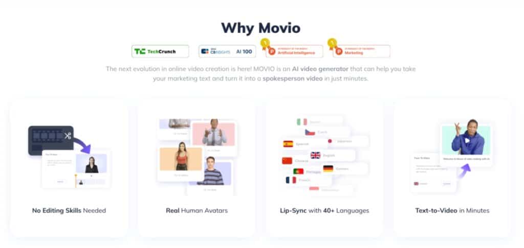 movio features